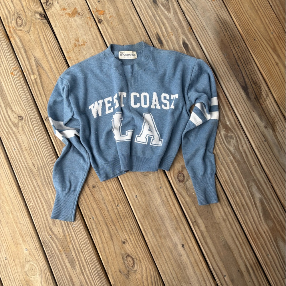 West Coast Croptop Sweater - Picture 1 of 1